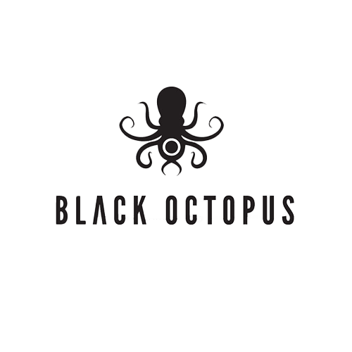 Black Octopus Transparent Polarity Studio